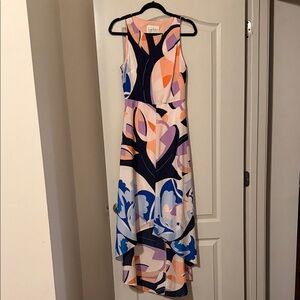 Nicole Miller High Low Dress in pastels